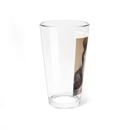 Senorita (Magazine Illustration) Pint Glass 16oz-Go Mug Yourself