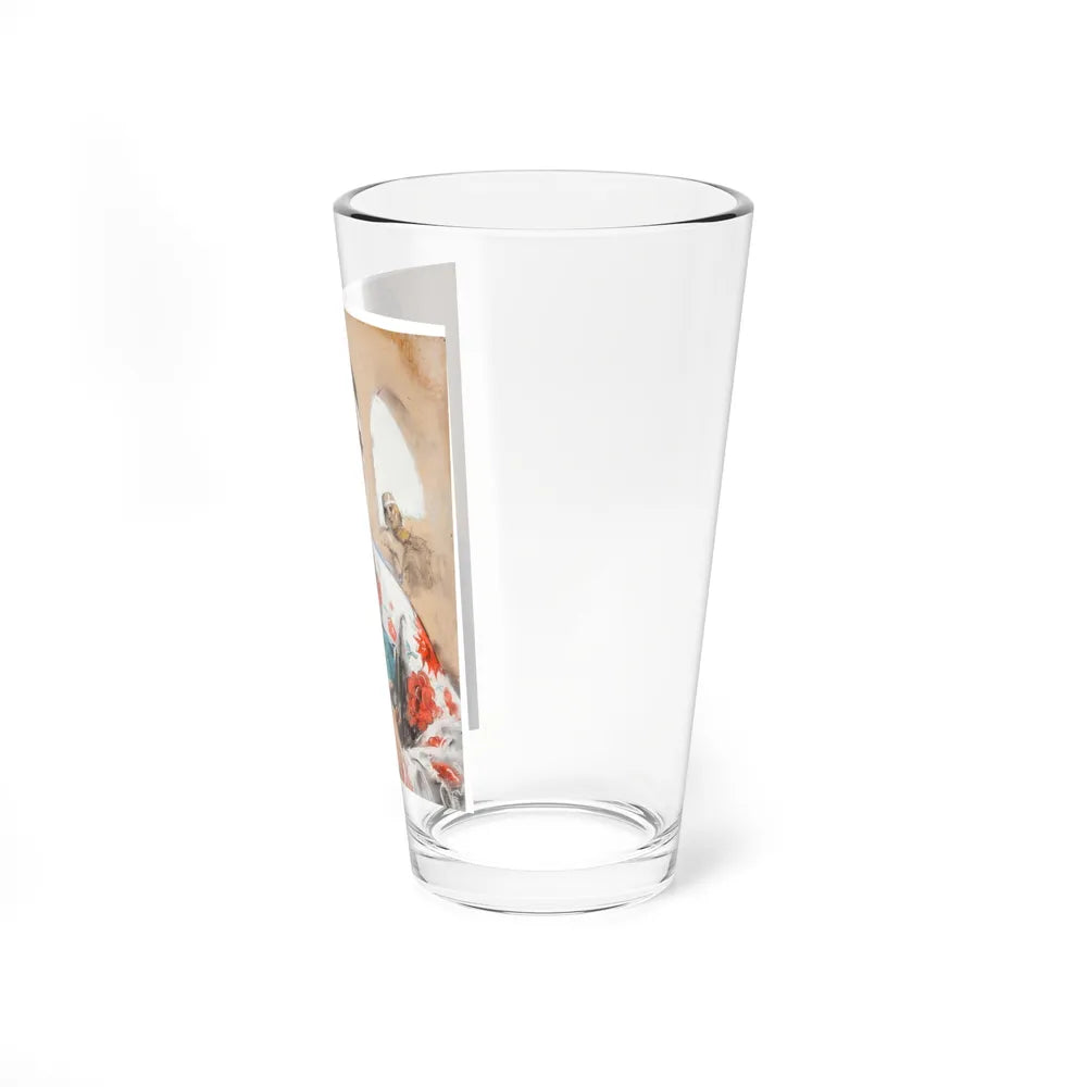 Senorita (Magazine Illustration) Pint Glass 16oz-Go Mug Yourself