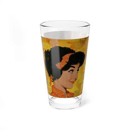 Sentimental Saturday, Redbook, May 1959 (Magazine Illustration) Pint Glass 16oz-Go Mug Yourself