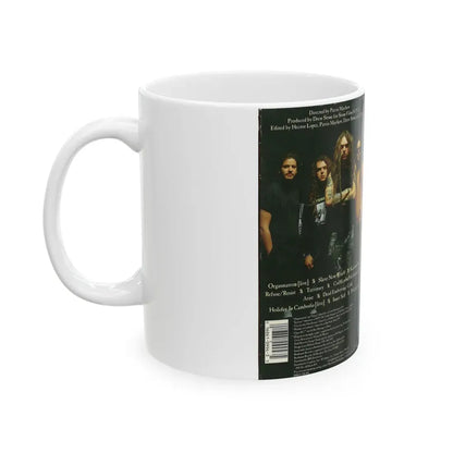 SEPULTURA THIRD WORLD CHAOS (VHS COVER) - White Coffee Mug - Go Mug Yourself