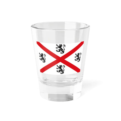 Seraing vlag (Belgium) Shot Glass 1.5oz 1.5oz - Go Mug Yourself