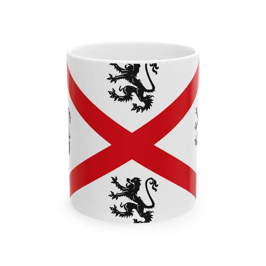 Seraing vlag (Belgium) White Coffee Mug 11oz - Go Mug Yourself