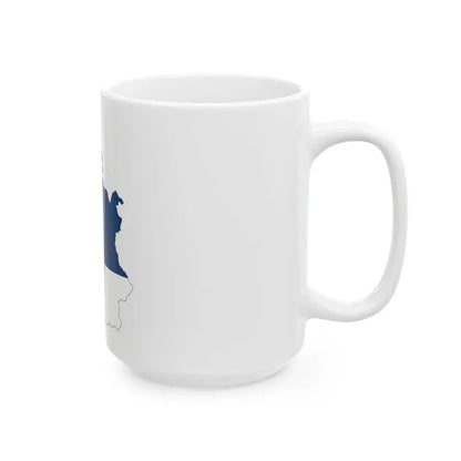 Serbia-Flagmap (Serbia) White Coffee Mug - Go Mug Yourself