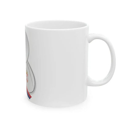 Serbia politic personality icon (Serbia) White Coffee Mug - Go Mug Yourself