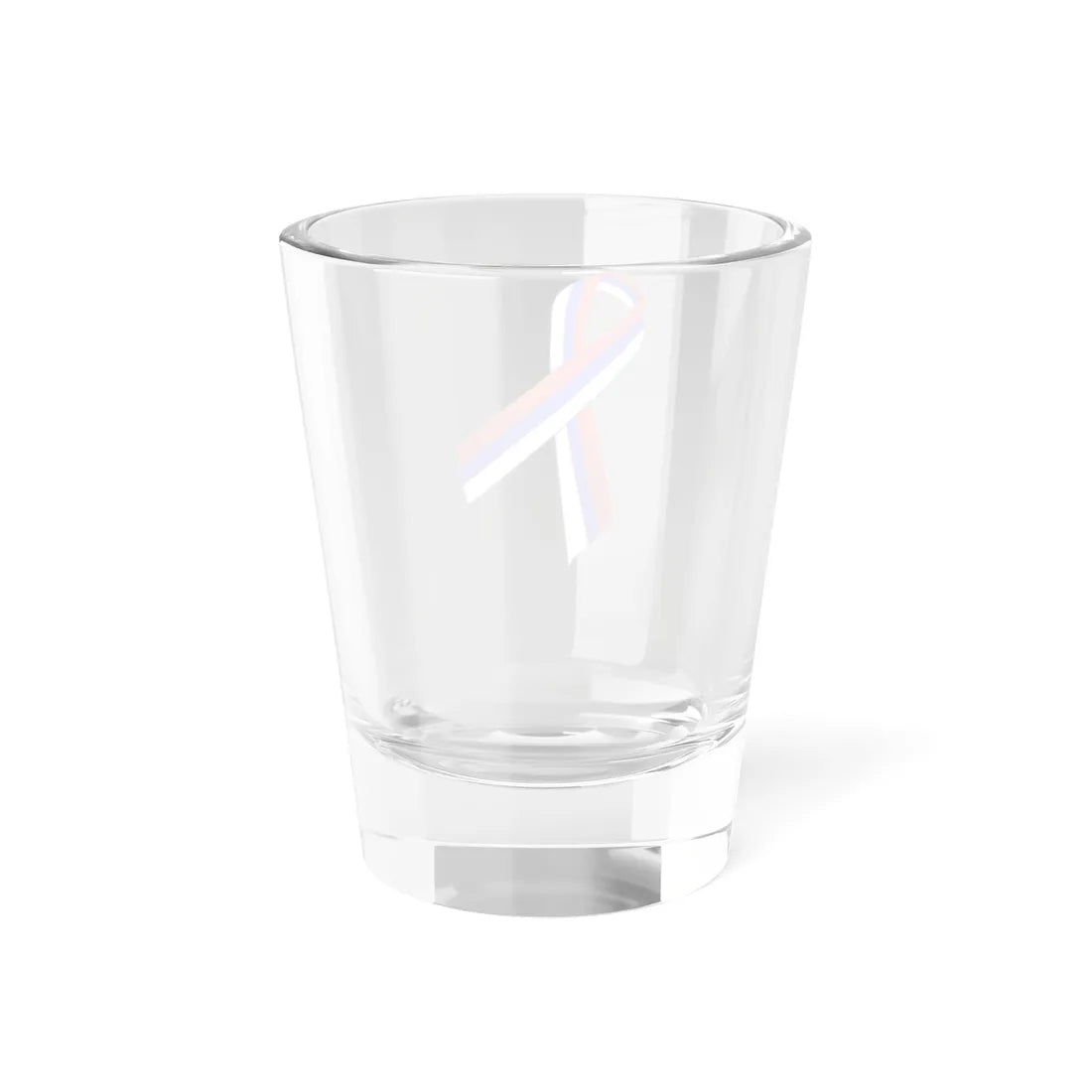 Serbia ribbon (Serbia) Shot Glass 1.5oz - Go Mug Yourself