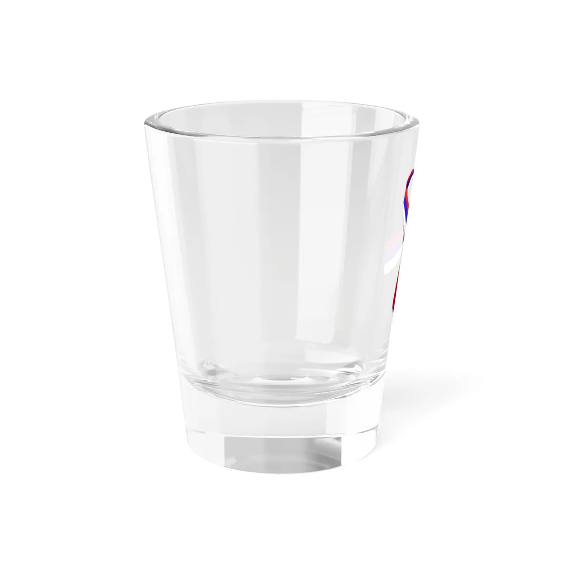 Serbia ribbon (Serbia) Shot Glass 1.5oz - Go Mug Yourself