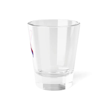Serbia ribbon (Serbia) Shot Glass 1.5oz - Go Mug Yourself