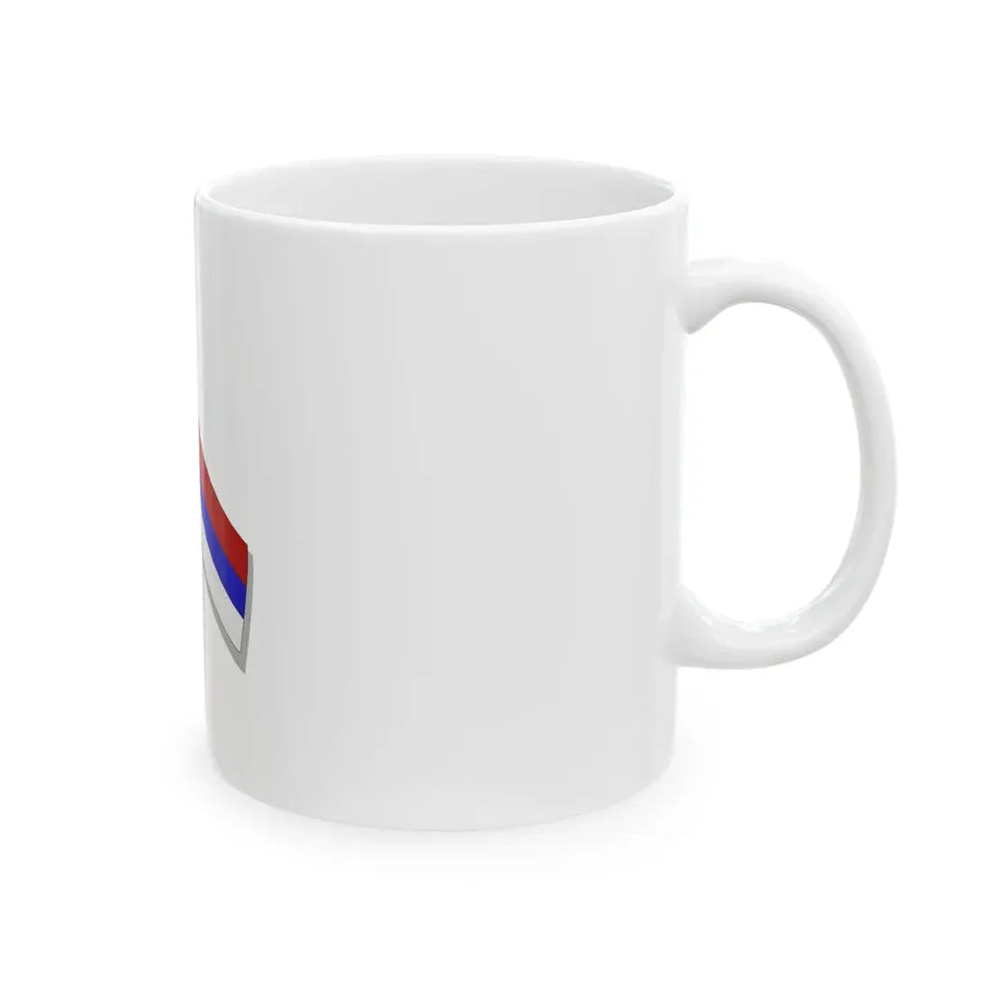 Serbia ribbon (Serbia) White Coffee Mug - Go Mug Yourself