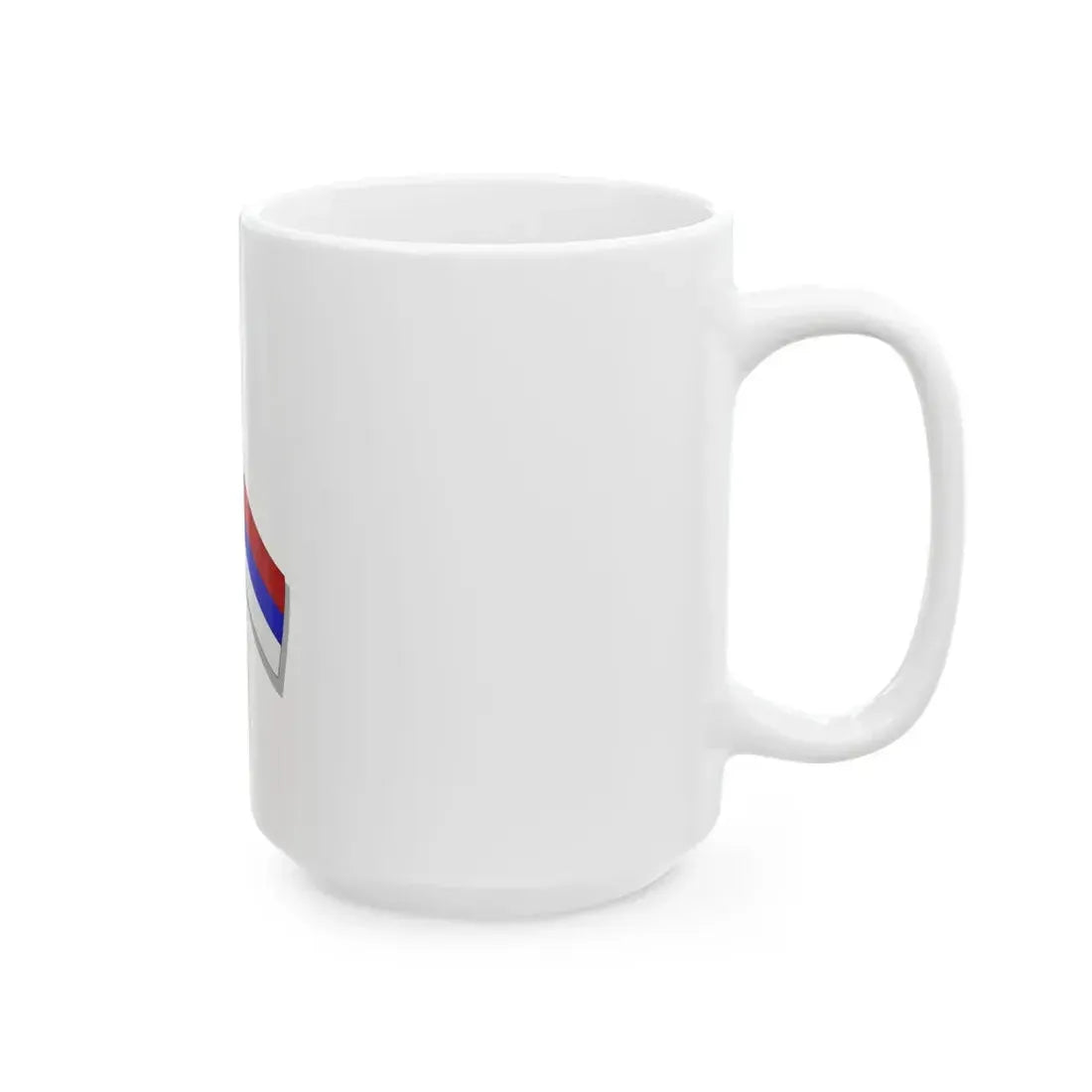 Serbia ribbon (Serbia) White Coffee Mug - Go Mug Yourself