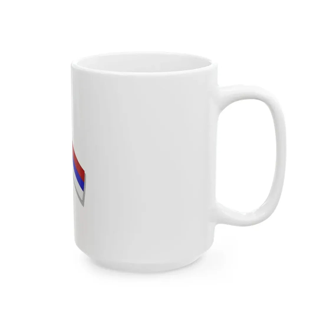 Serbia ribbon (Serbia) White Coffee Mug - Go Mug Yourself