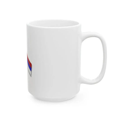 Serbia ribbon (Serbia) White Coffee Mug - Go Mug Yourself