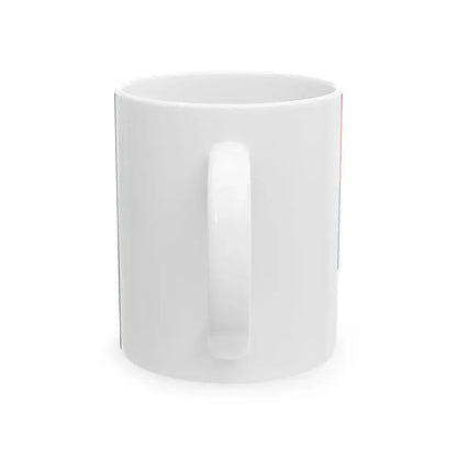 Serbian Anarchists flag (Serbia) White Coffee Mug - Go Mug Yourself