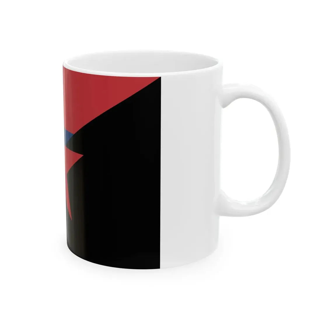 Serbian Anarchists flag (Serbia) White Coffee Mug - Go Mug Yourself
