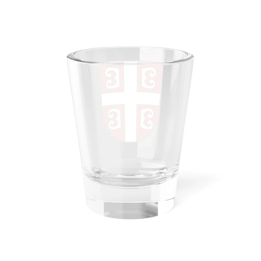 Serbian Cross (Serbia) (Coat of Arms) Shot Glass 1.5oz - Go Mug Yourself