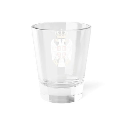 Serbian Eagle (Serbia) (Coat of Arms) Shot Glass 1.5oz - Go Mug Yourself