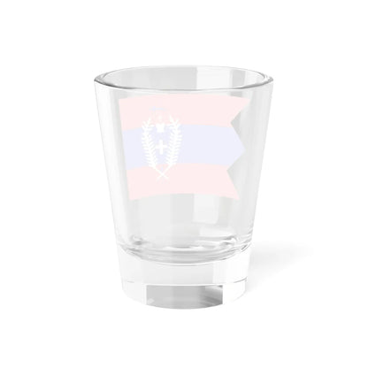 Serbian tricolor from the First Serbian Uprising (Serbia) Shot Glass 1.5oz - Go Mug Yourself