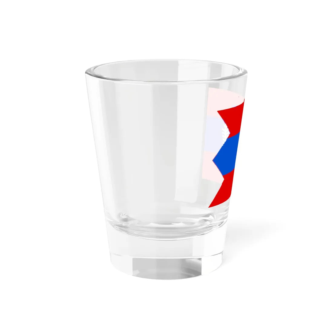 Serbian tricolor from the First Serbian Uprising (Serbia) Shot Glass 1.5oz - Go Mug Yourself
