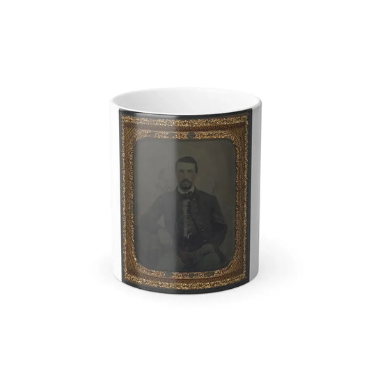 Sergeant B. F. Smith of Company B, 52Nd Virginia Infantry Regiment, and Company F, 1St Virginia Cavalry Regiment (U.S. Civil War) Color Changing Coffee Mug 11oz Default Title 11oz - Go Mug Yourself