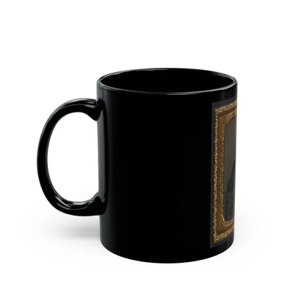 Sergeant B. F. Smith Of Company B, 52nd Virginia Infantry Regiment, And Company F, 1st Virginia Cavalry Regiment (U.S. Civil War) Black Coffee Mug-Go Mug Yourself