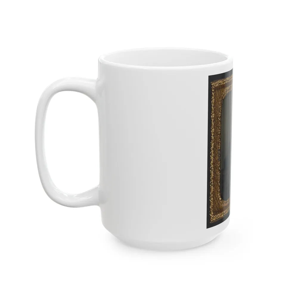 Sergeant B. F. Smith Of Company B, 52nd Virginia Infantry Regiment, And Company F, 1st Virginia Cavalry Regiment (U.S. Civil War) White Coffee Mug-Go Mug Yourself