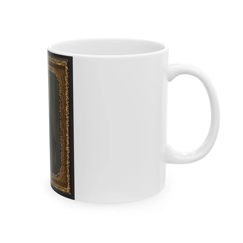 Sergeant B. F. Smith Of Company B, 52nd Virginia Infantry Regiment, And Company F, 1st Virginia Cavalry Regiment (U.S. Civil War) White Coffee Mug-Go Mug Yourself