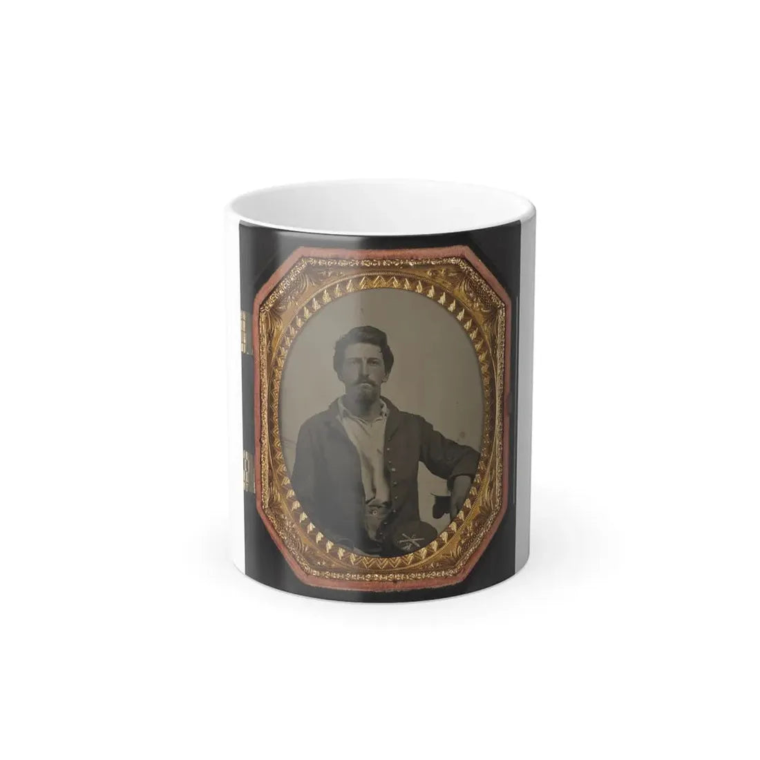 Sergeant Philip Almeron Faatz of Co. K and Co. A, 3Rd New York Light Artillery Battery, in Uniform With Co. K Kepi (U.S. Civil War) Color Changing Coffee Mug 11oz Default Title 11oz - Go Mug Yourself
