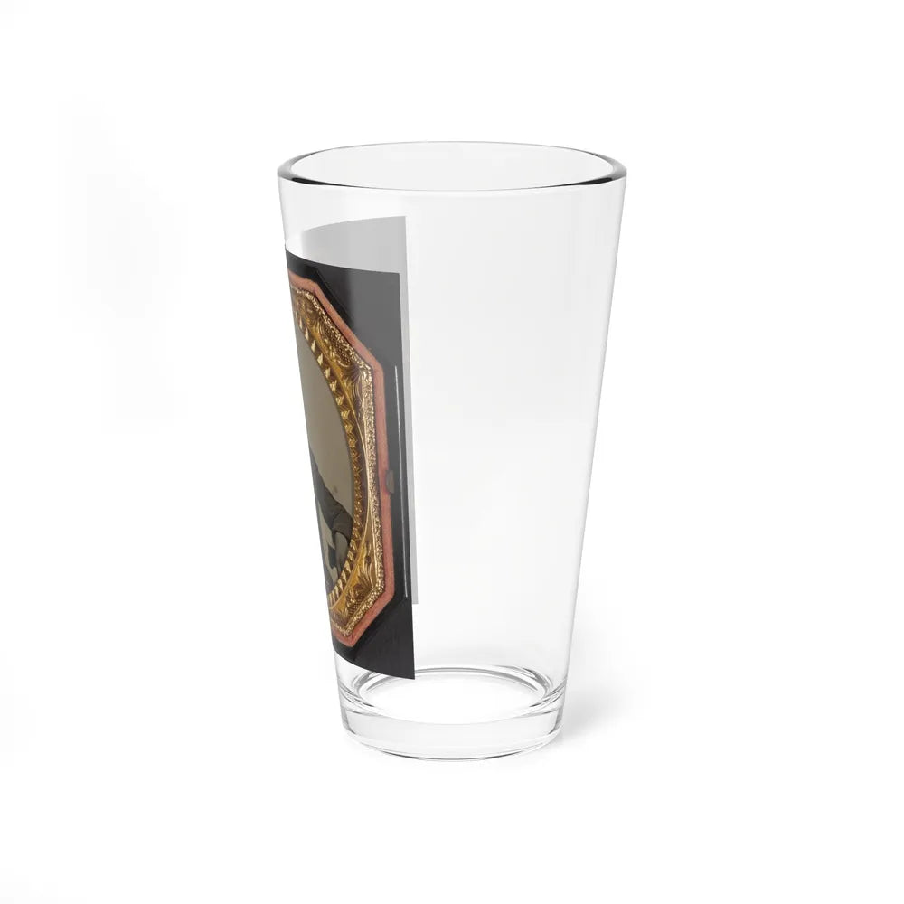 Sergeant Philip Almeron Faatz Of Co. K And Co. A, 3rd New York Light Artillery Battery, In Uniform With Co. K Kepi (U.S. Civil War) Pint Glass 16oz-Go Mug Yourself