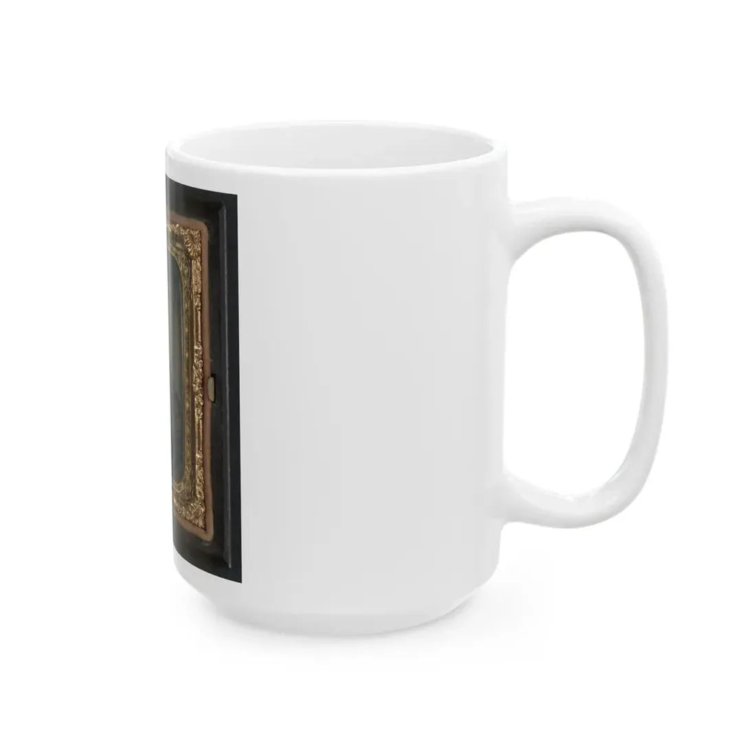 Sergeant William T. Biedler, 16 Years Old, Of Company C, Mosby's Virginia Cavalry Regiment With Flintlock Musket (U.S. Civil War) White Coffee Mug - Go Mug Yourself