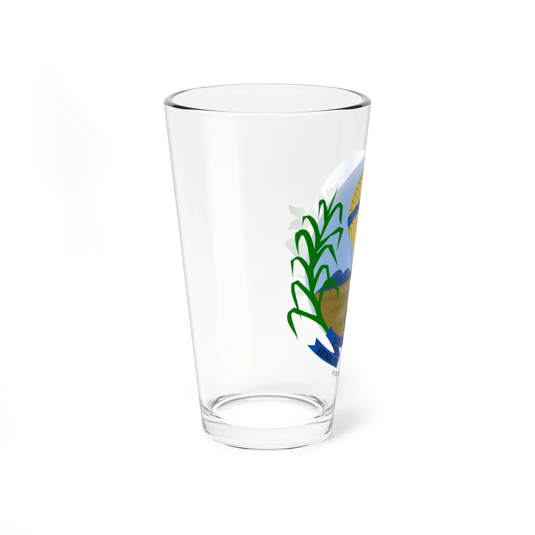 Sergipe embleem 1892 (Brazil) (Coat of Arms) Pint Glass 16oz - Go Mug Yourself
