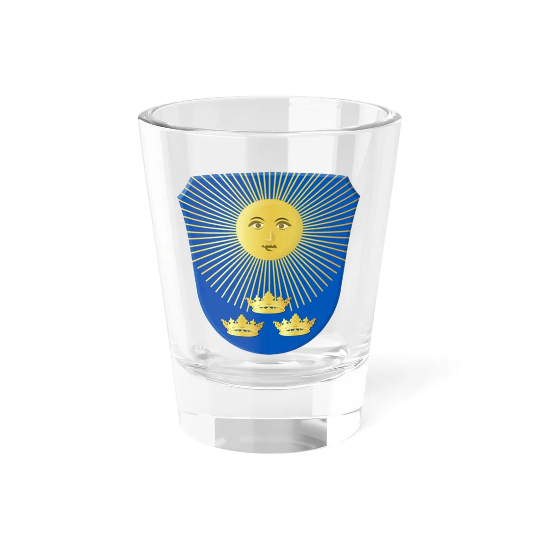 Sergipe wapen 1637 (Brazil) (Coat of Arms) Shot Glass 1.5oz 1.5oz - Go Mug Yourself