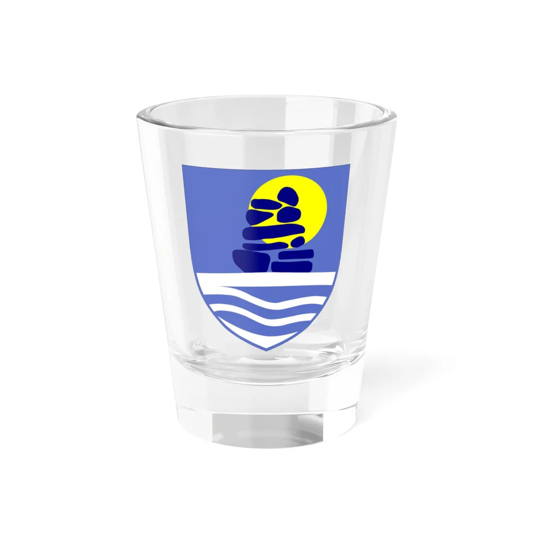 Sermersooq-coat-of-arms (Coat of Arms) Shot Glass 1.5oz 1.5oz - Go Mug Yourself
