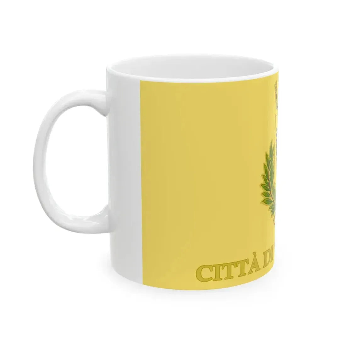 Sermoneta-Bandiera 2021- (Italy) White Coffee Mug - Go Mug Yourself