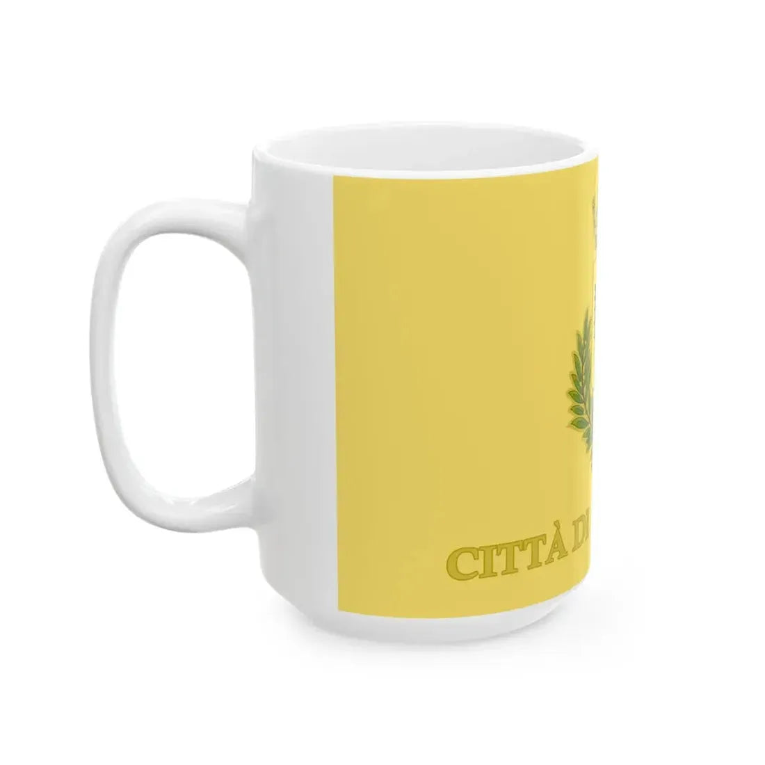 Sermoneta-Bandiera 2021- (Italy) White Coffee Mug - Go Mug Yourself