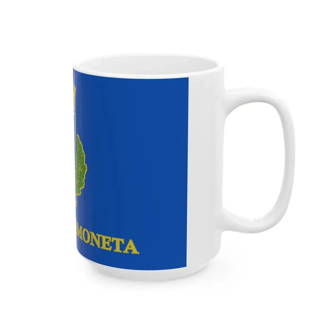 Sermoneta-Bandiera 2021- (Italy) White Coffee Mug - Go Mug Yourself