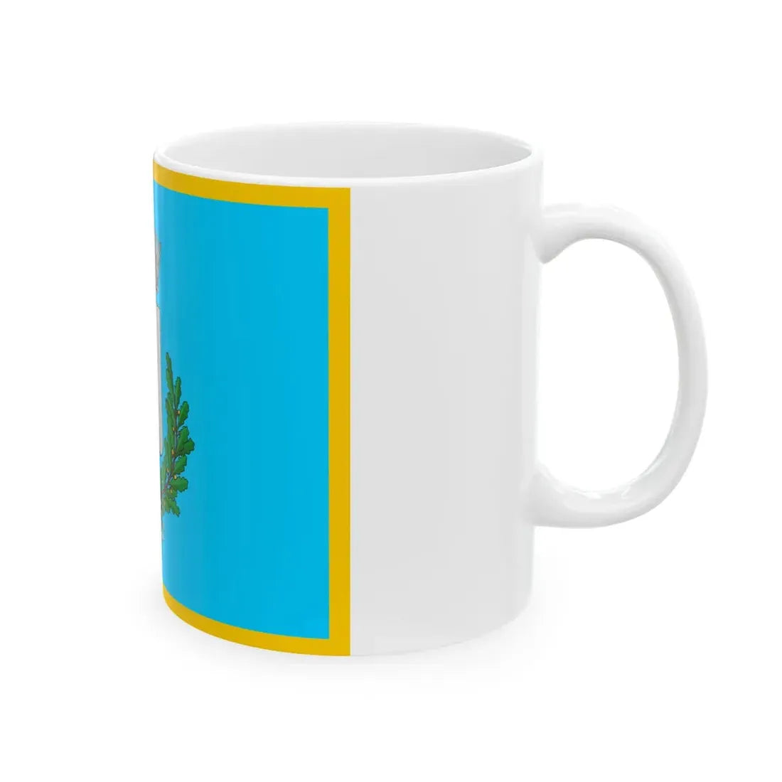 Serramazzoni-Bandiera (Italy) White Coffee Mug - Go Mug Yourself