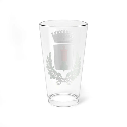 Serramazzoni-Stemma (Italy) (Coat of Arms) Pint Glass 16oz - Go Mug Yourself