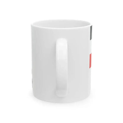 Service flag of German New Guinea (Germany) White Coffee Mug - Go Mug Yourself