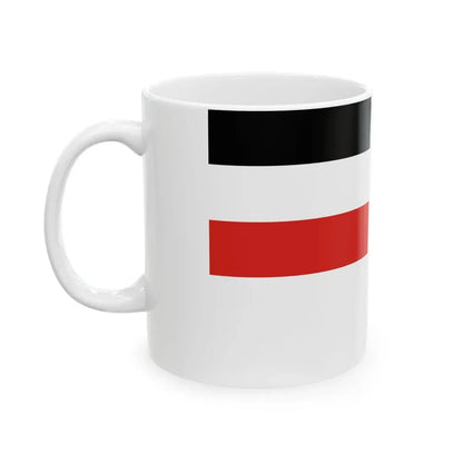 Service flag of German New Guinea (Germany) White Coffee Mug - Go Mug Yourself