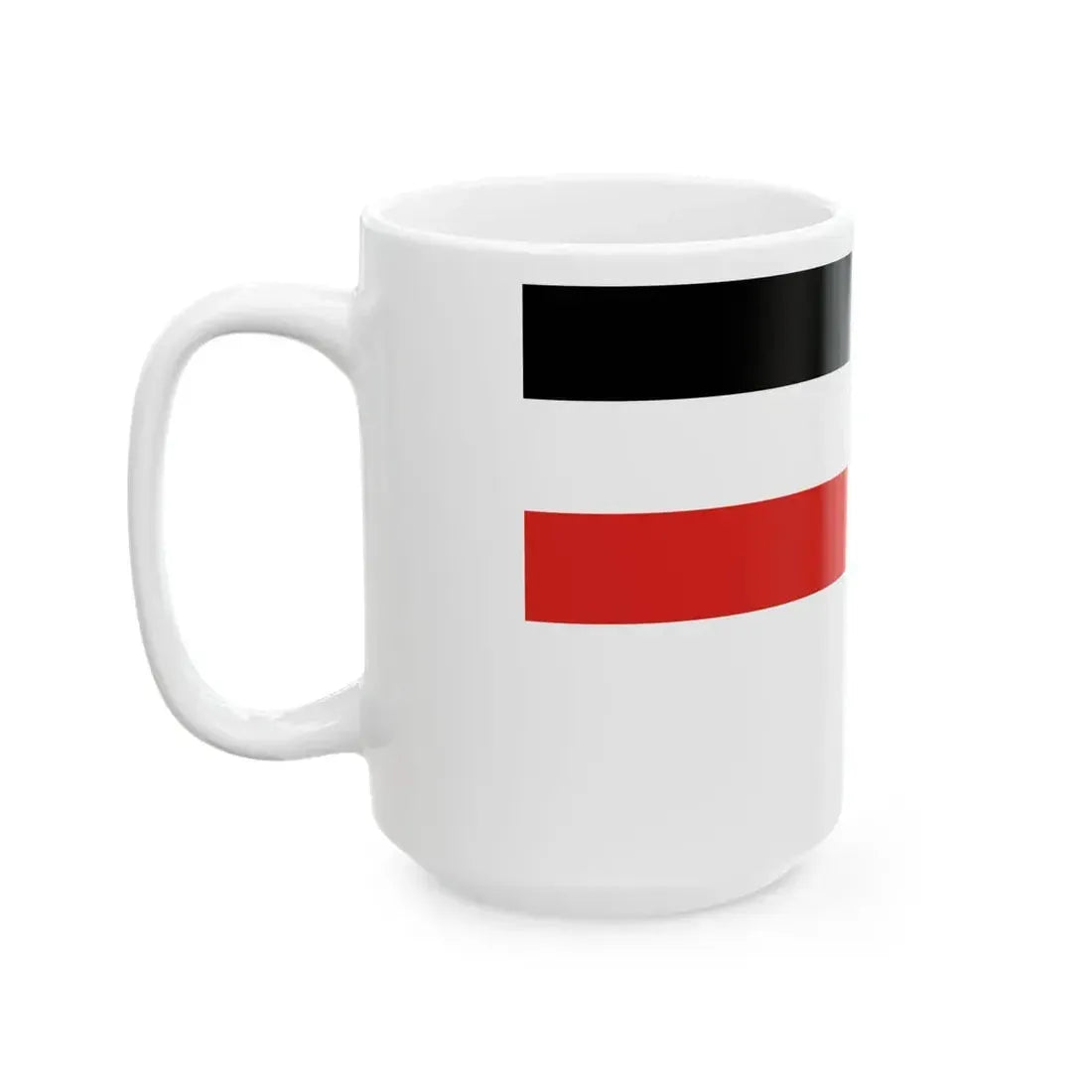 Service flag of German New Guinea (Germany) White Coffee Mug - Go Mug Yourself