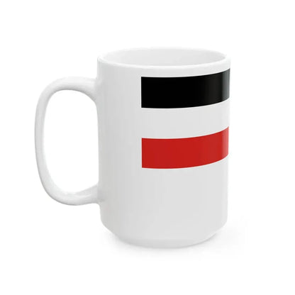 Service flag of German New Guinea (Germany) White Coffee Mug - Go Mug Yourself