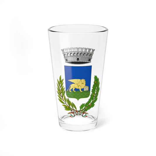 Servigliano-Stemma (Italy) (Coat of Arms) Pint Glass 16oz 16oz - Go Mug Yourself