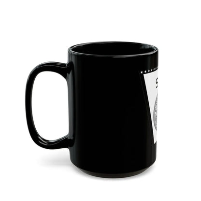 SES (U.S. Navy) Black Coffee Mug-Go Mug Yourself