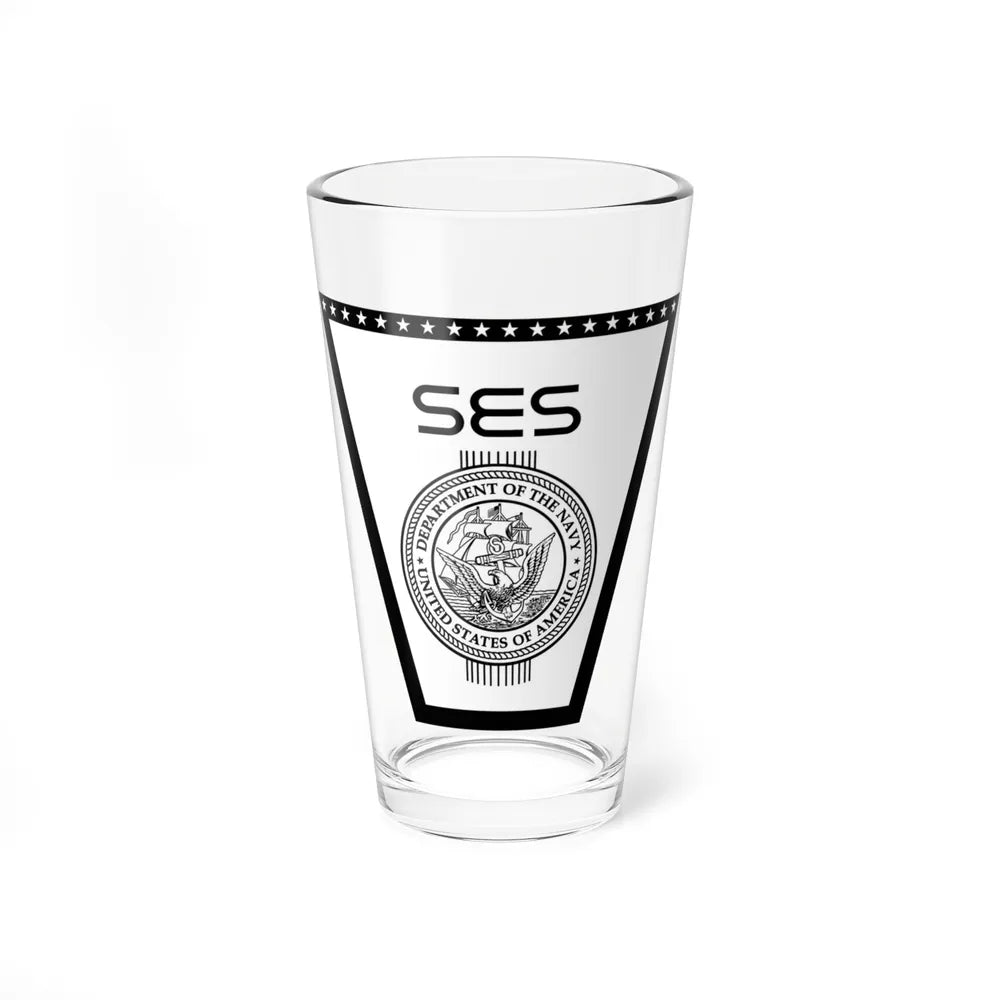 SES (U.S. Navy) Pint Glass 16oz-16oz-Go Mug Yourself