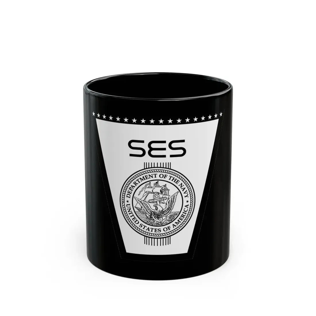 SES (U.S. Navy) Black Coffee Mug 11oz - Go Mug Yourself
