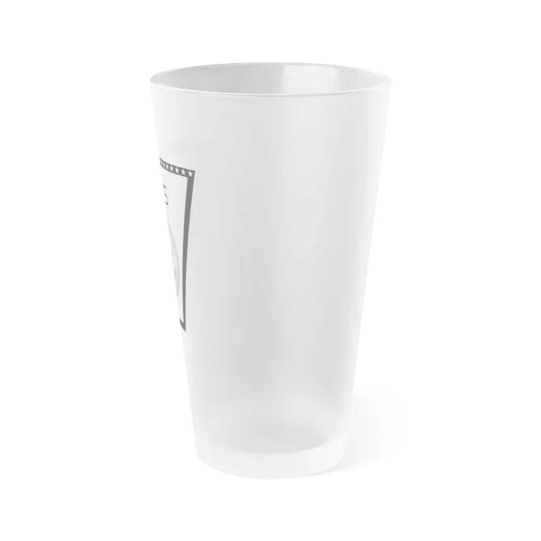 SES (U.S. Navy) Frosted Pint Glass 16oz - Go Mug Yourself