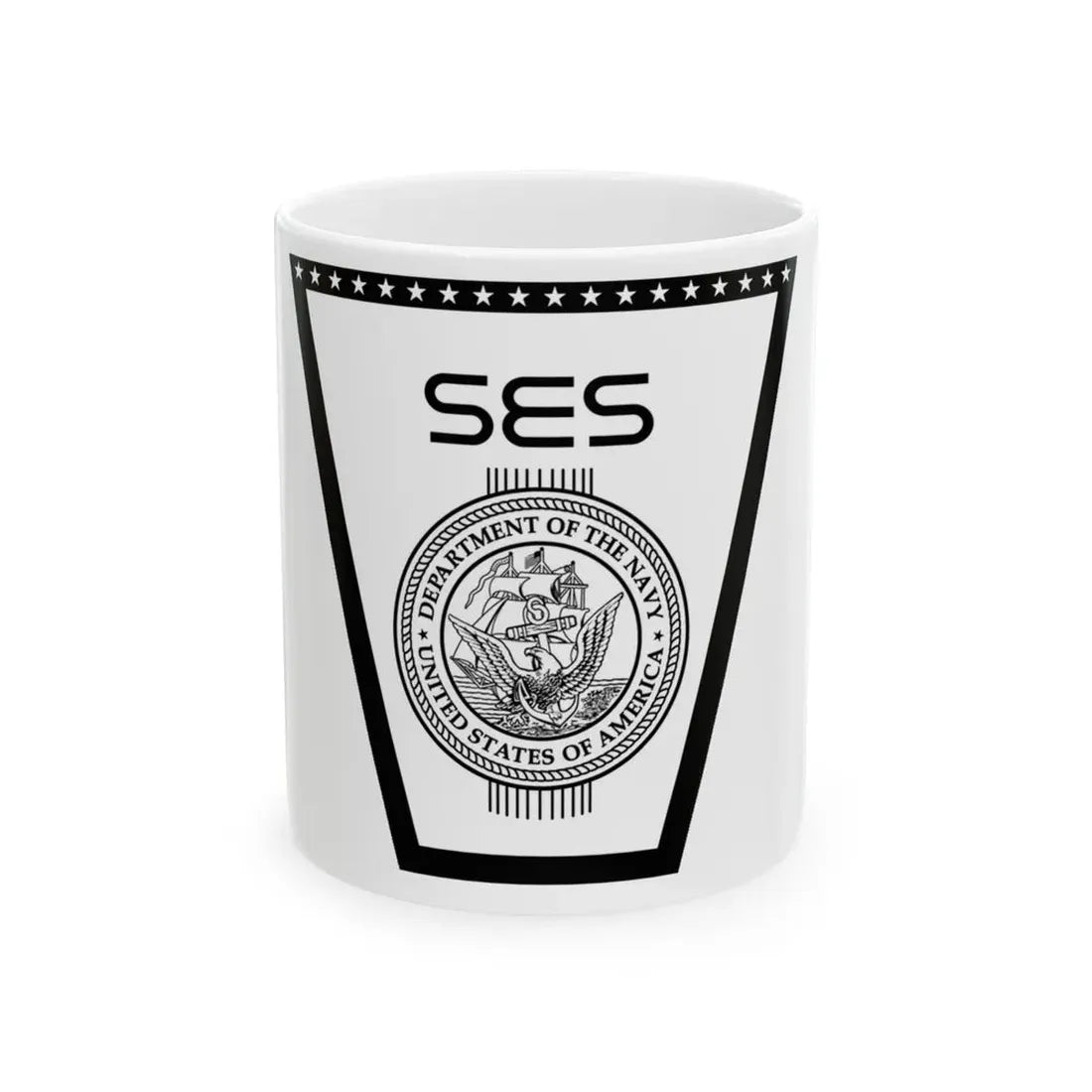 SES (U.S. Navy) White Coffee Mug 11oz - Go Mug Yourself