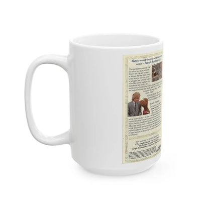 SESAME STREET CHANUKAH (VHS COVER) - White Coffee Mug-Go Mug Yourself