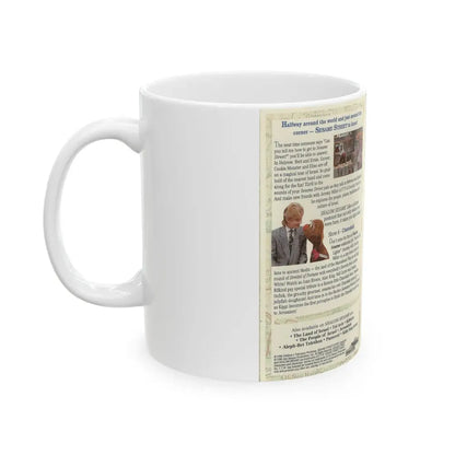 SESAME STREET CHANUKAH (VHS COVER) - White Coffee Mug - Go Mug Yourself