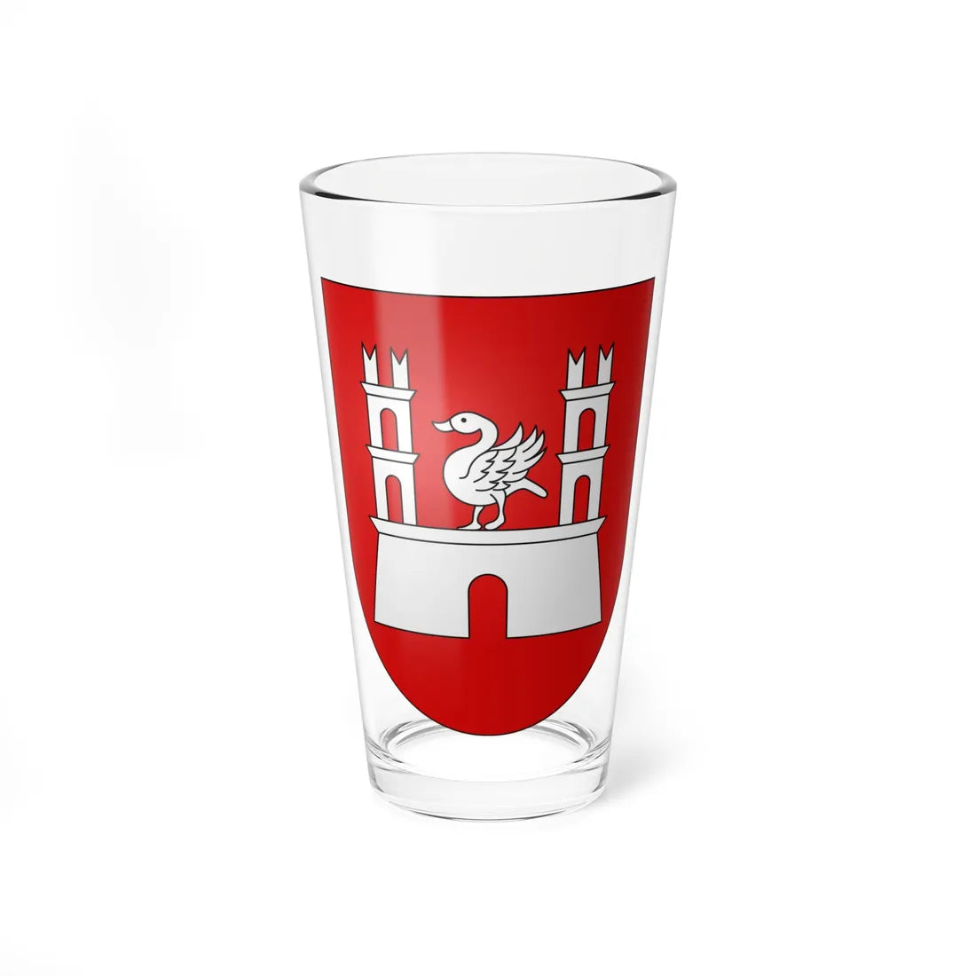 Sessa-coat of arms (Switzerland) (Coat of Arms) Pint Glass 16oz 16oz - Go Mug Yourself