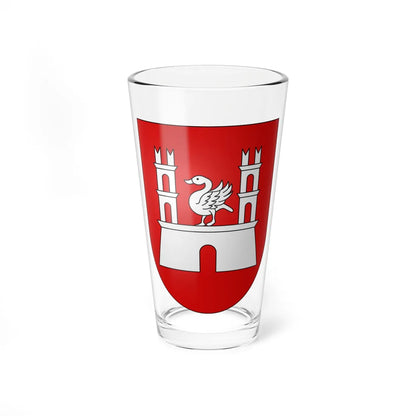 Sessa-coat of arms (Switzerland) (Coat of Arms) Pint Glass 16oz 16oz - Go Mug Yourself